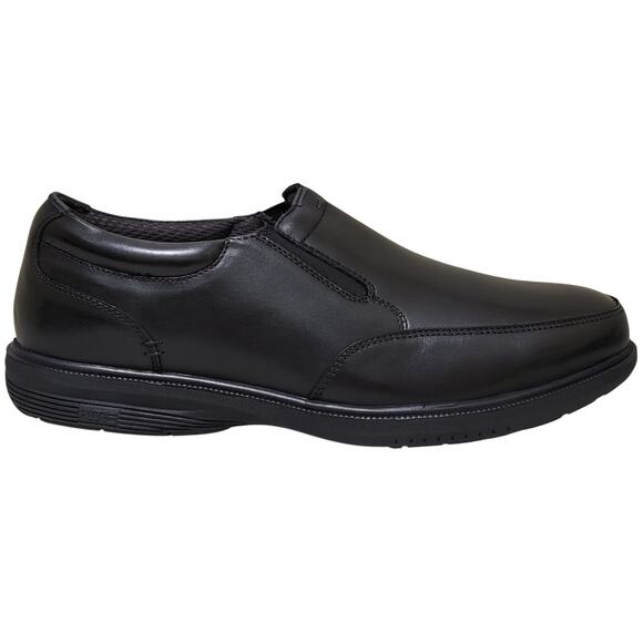 Nunn Bush Men Myles St Slip On Loafers Size US 9.5M Black Leather